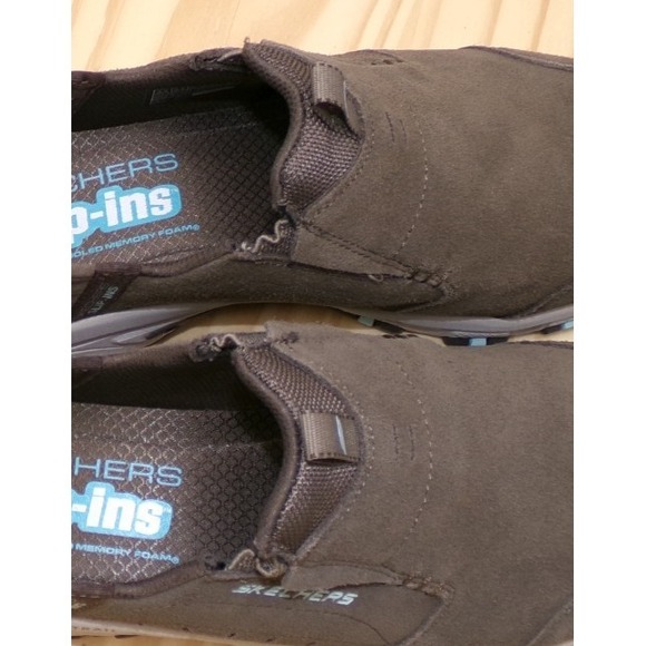 Skechers Slip Ins Sunapee Trail Hiking Shoes 180016 Womens Dark Taupe Size 9.5 - Picture 9 of 9